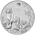 2 dolary - Lunar - Rok Tygrysa - Australia - 2022