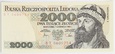 Banknot 2000 zł 1982 rok - Seria BT