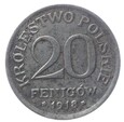 20 Fenigów - Królestwo Polskie - 1918