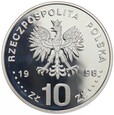 10 złotych - Zygmunt III Waza - Popiersie - 1998 rok