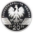 Moneta 20 zł - Ropucha paskówka - 1998 rok