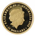 25 dolarów - Zakończenie I Wojny - 1/4 Uncji -  Australia - 2008 
