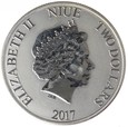 2 Dolary - Myszka Mickey - Niue - 2017 rok