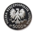 5 000 złotych - Toruń - Mikołaj - Kopernik - 1989 rok