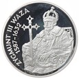 10 złotych - Zygmunt III Waza - Półpostać - 1998 rok