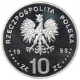 10 złotych - Zygmunt III Waza - Półpostać - 1998 rok