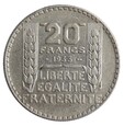 20 Franków  - Francja - 1933 rok 