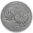 10 złotych - 30. rocznica Grudnia 70 - 2000 rok