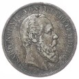 5 marek - Wirtembergia - Niemcy - 1876 rok - F