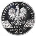 Moneta 20 zł Paź Królowej - 2001 rok