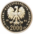 2000 Złotych - Igrzyska - Lake Placid - Polska - 1980 rok 