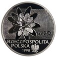 20 zł - 100 Lecie Odkrycia Polonu i Radu - 1998 rok