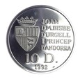 10 dinerów - 500. rocznica odkrycia Ameryki - Andora - 1992 rok