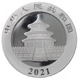 10 yuanów - Panda - Chiny - 2021 rok