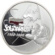 10 złotych - 20-lecie powstania Solidarności - 2000 rok