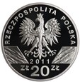 20 zł - Borsuk - 2011 rok 