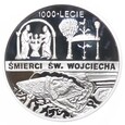 10 złotych - Św. Wojciech - 1000-lecie męczeńskiej śmierci - 1997