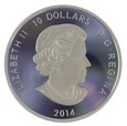 10 dolarów - Jan Paweł II Kanonizacja - Kanada - 2014 rok