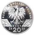 Moneta 20 zł Paź Królowej - 2001 rok