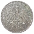 5 marek - Wilhelm II - Prusy - Niemcy - 1902 rok - A