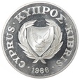 1 funt - WWF - Cypr- 1986 rok