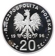Moneta 20 zł - IV wieki stołeczności Warszawy - 1996 rok