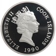 10 dolarów - Krzysztof Kolumb - Wyspy Cooka - 1990 rok