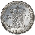 2½ guldena - Holandia - Królowa Wilhelmina - 1938 rok