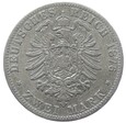 2 marki - Wilhelm I - Prusy - Niemcy - 1876 rok