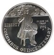 1 dolar - 500. rocznica odkrycia Ameryki - USA - 1992 rok