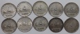 LOT 10 x 500 LIRÓW - Włochy - 1958 - 2001 rok