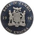 1000 kwach - Zambia - 1998 rok