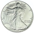 1 dolar -	Amerykański Srebrny Orzeł - USA - 1987 rok 