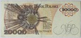 Banknot 20 000 zł 1989 rok - Seria AP