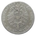 2 marki - Ludwik II - Bawaria - Niemcy - 1876 rok