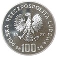 100 złotych - Zamek Królewski Na Wawelu - 1977 rok