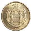 100 Franków - Karol III -  Monako - 1884