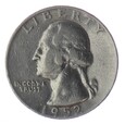 1/4 dolara - Quarter Dollar - Waszyngton - D - USA - 1952 rok