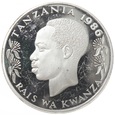 100 szylingów - Ochrona przyrody - Tanzania - 1986 rok
