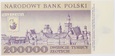 Banknot 200 000 zł 1989 rok - Seria L