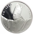 10 złotych - 20-lecie pontyfikatu Jana Pawła II - 1998 rok