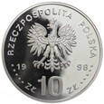 10 złotych - Zygmunt III Waza - Popiersie - 1998 rok