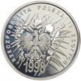 10 złotych - 80. Rocznica Odzyskania Niepodległości - 1998 rok