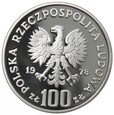 100 złotych - Ochrona Środowiska - Łoś - 1978 rok