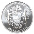 1000 franków - Skocznik antylopi - Gabon - 2022 rok