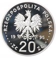 Moneta 20 zł - 500 lat województwa płockiego - 1995 rok