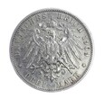 3 marki - Wilhelm II - Prusy - Niemcy - 1909 rok - A