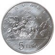 5 euro - 500. rocznica śmierci Caravaggio - San Marino - 2010 rok 