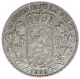 5 franków - Król Leopold II - Belgia - 1868 rok