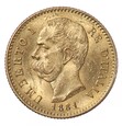 20 Lirów - Umberto I -  Włochy - 1881 rok
